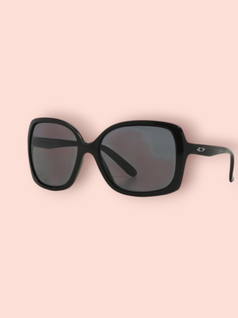 Oakley 009125-01 Beckon Women's Black Oversized Sunglasses & Case